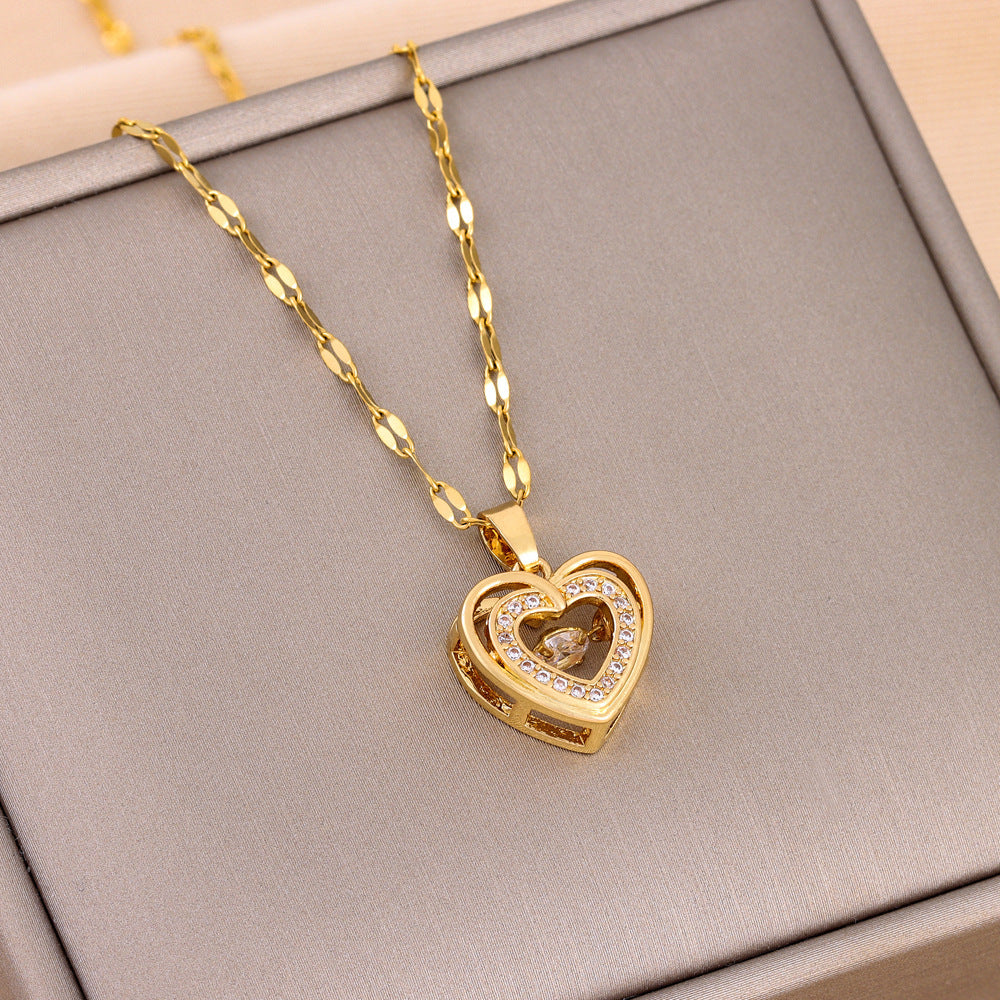 Double-Layer Love Necklace π