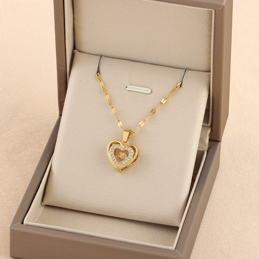Double-Layer Love Necklace π