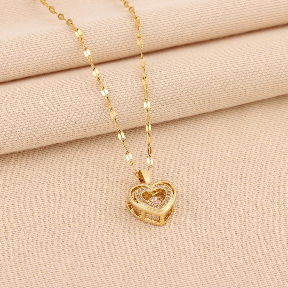 Double-Layer Love Necklace 💖