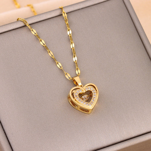 Double-Layer Love Necklace 💖